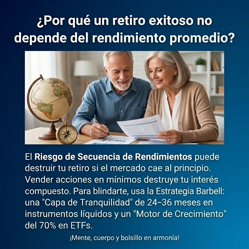 El Riesgo de Secuencia de Rendimientos y la Estrategia Barbell